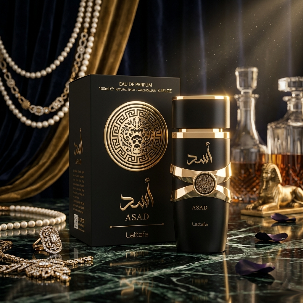 Perfume Lattafa Asad Eau de Parfum Masculino 100ML - Bauruinfo O