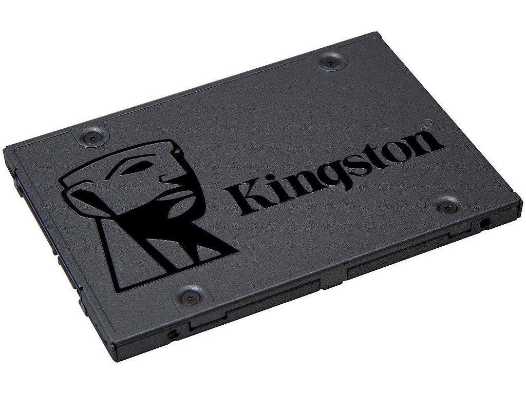 SSD 480GB Kingston Sata Rev. 3.0 - Leituras 500MB/s e Gravações