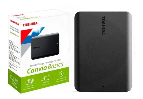 HD Externo Toshiba 1TB Canvio Basics 2.5