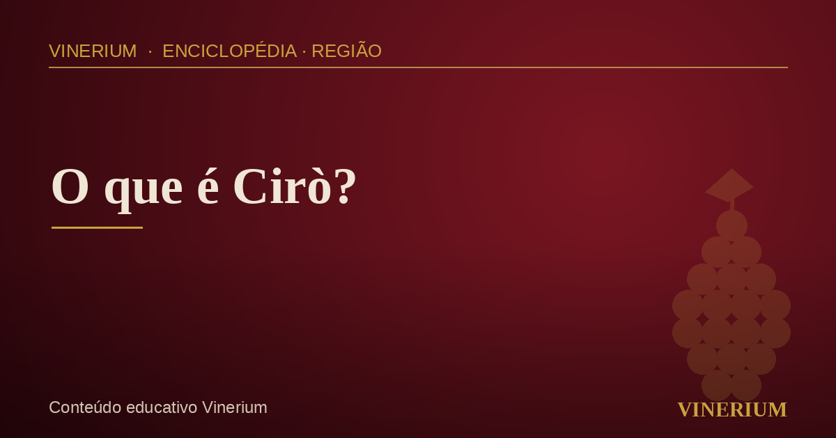Vinhedos da região de Cirò na Calábria, sul da Itália