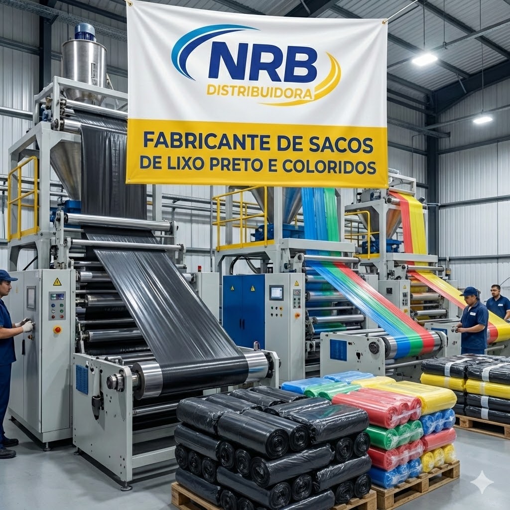 Fabricante Sacos Para Lixo Pretos e Coloridos em Centro