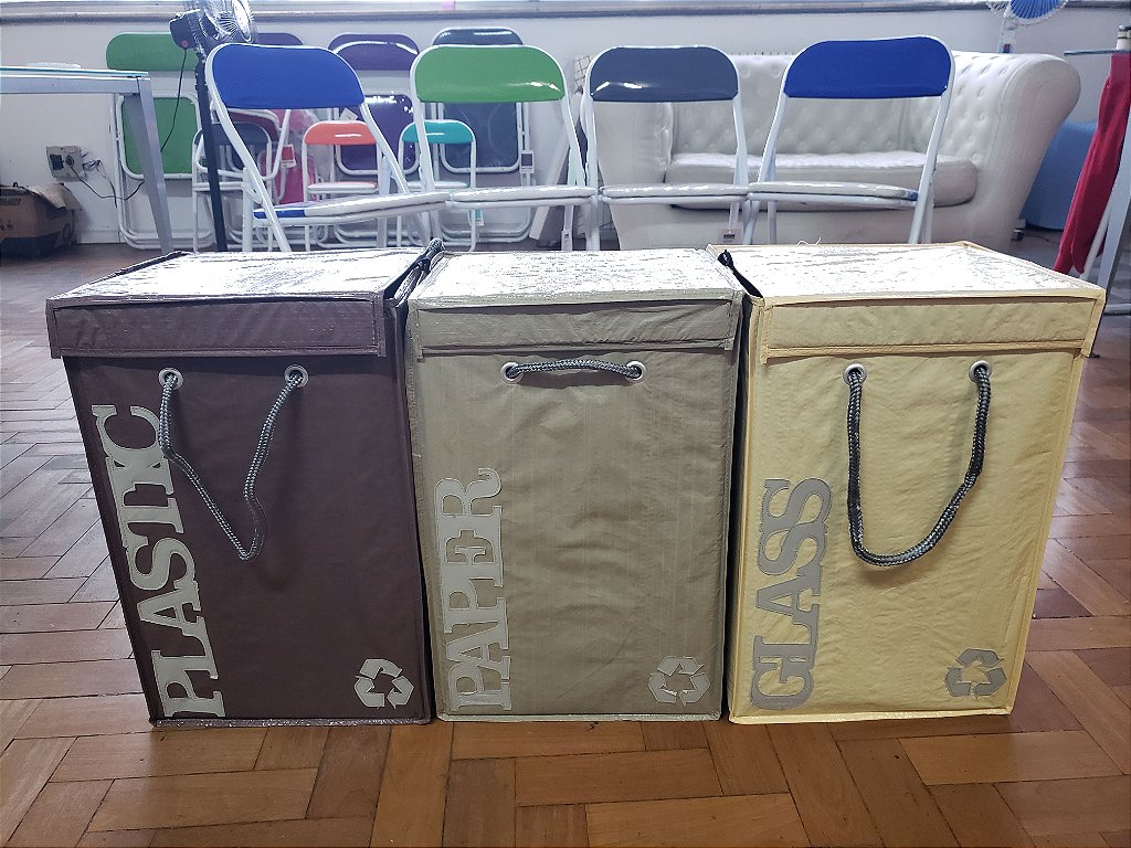 Cestos de Lixo Reciclável RECYCLE BAGS Seletti Italia - Casa Contemporanea
