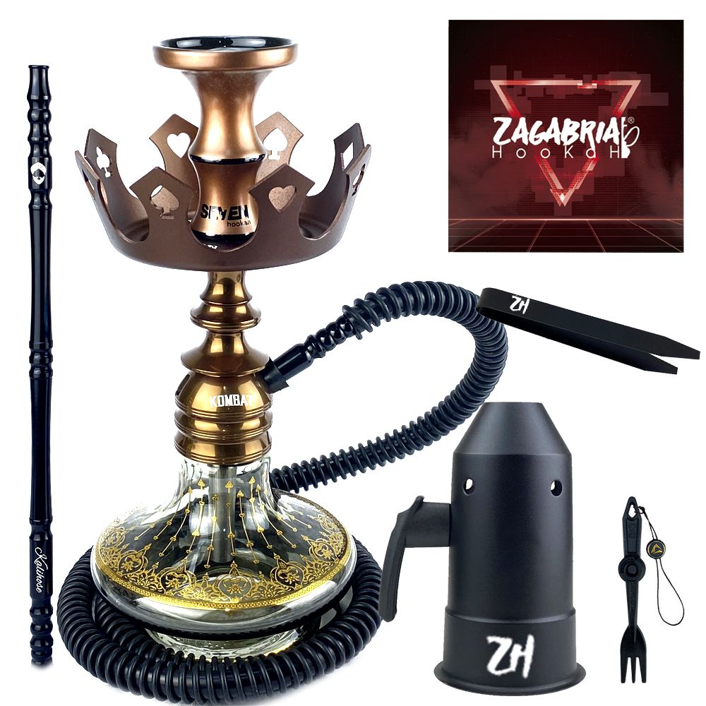 ニュースキン、フルセット！ Kit Narguile Completo Amazon Kombat - Bronze KIT577 - Zagabria