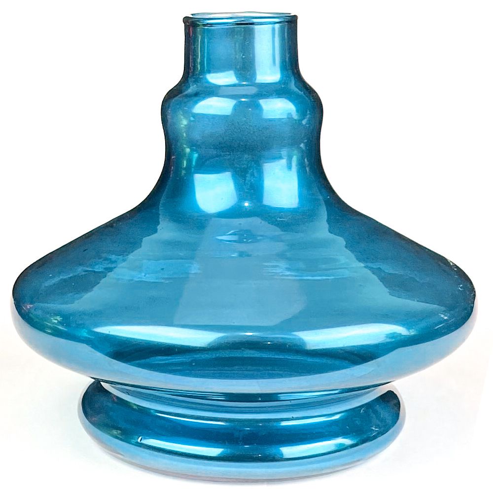 Vaso ZH Mini New Aladim Metálico - Azul Claro - Zagabria Hookah