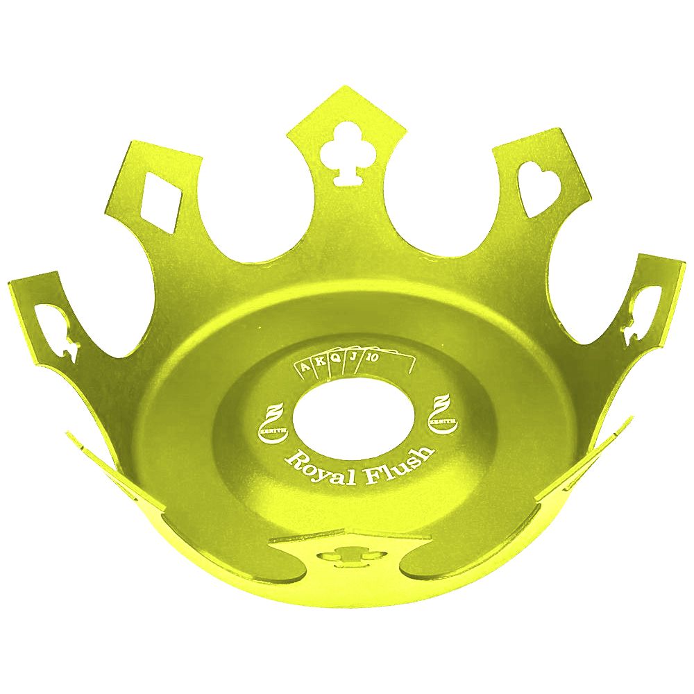 Prato Zenith Coroa Royal Flush - Verde Neon - Zagabria Hookah