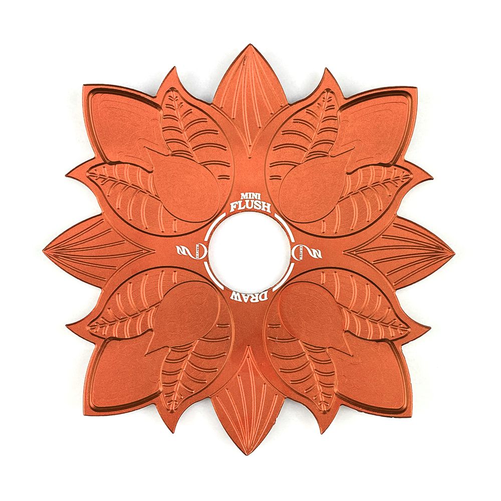 Prato Zenith Flush Draw Mini - Laranja - Zagabria Hookah