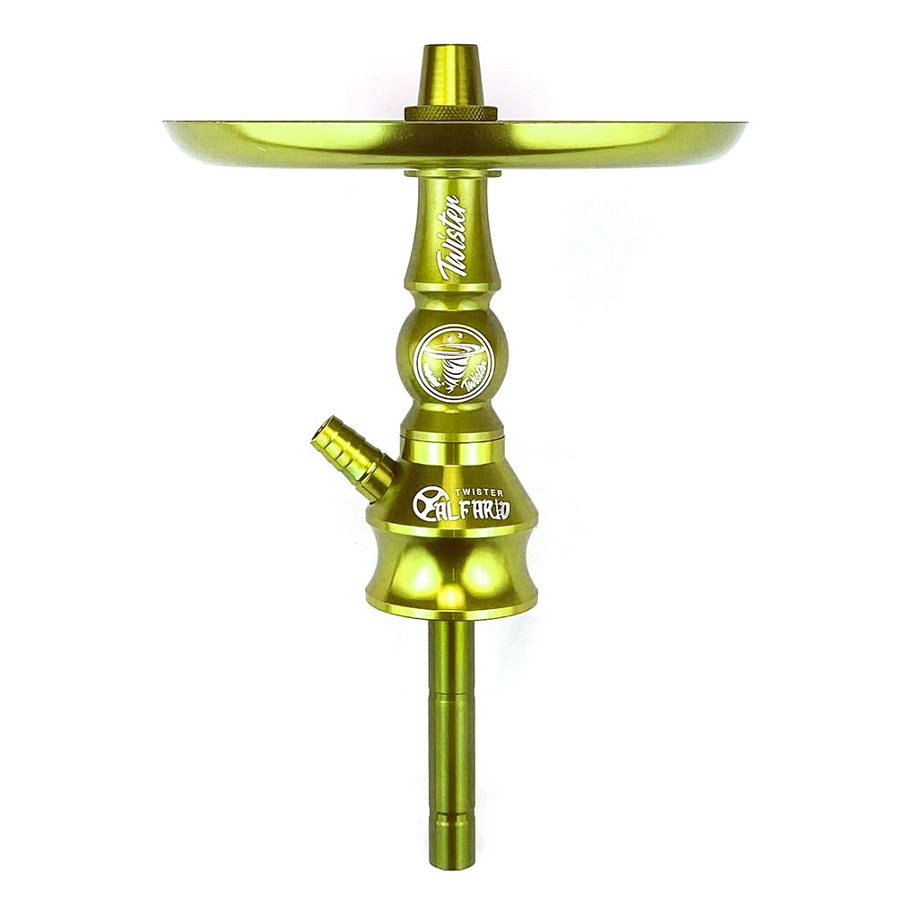 Stem Narguile Al Farid Twister - Verde Fluorescente - Zagabria