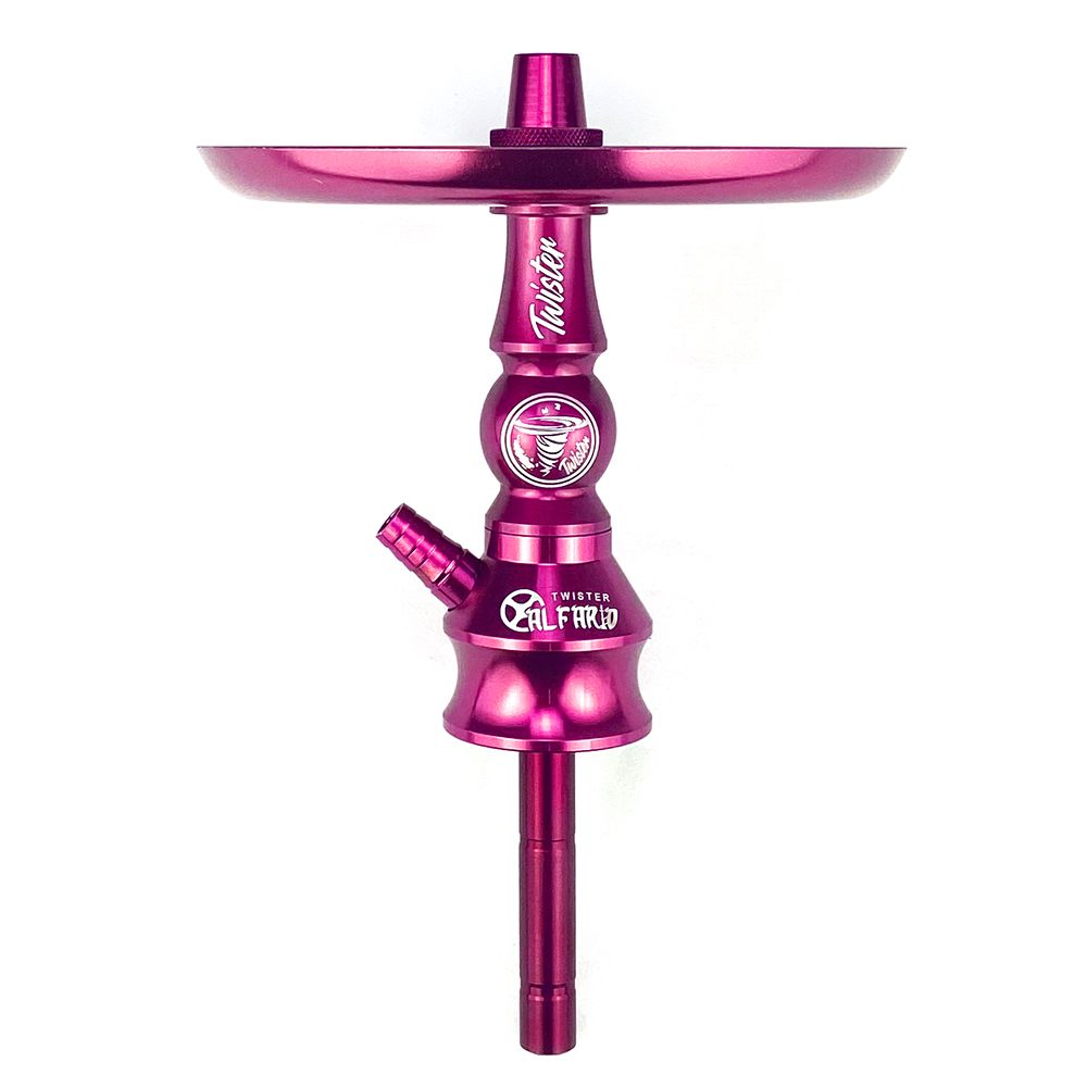 Stem Narguile Al Farid Twister - Rosa - Zagabria Hookah - Narguile