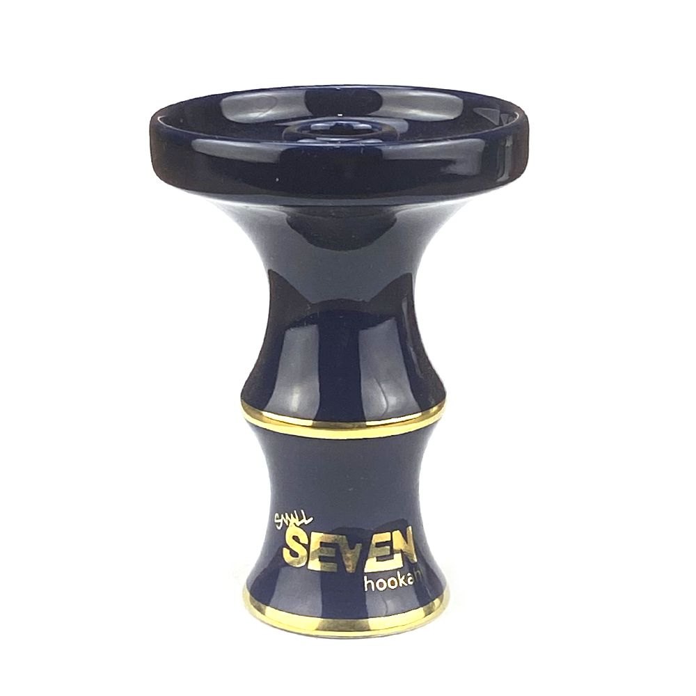 Rosh Seven Hookah Small Gold - Azul Cobalto - Zagabria Hookah