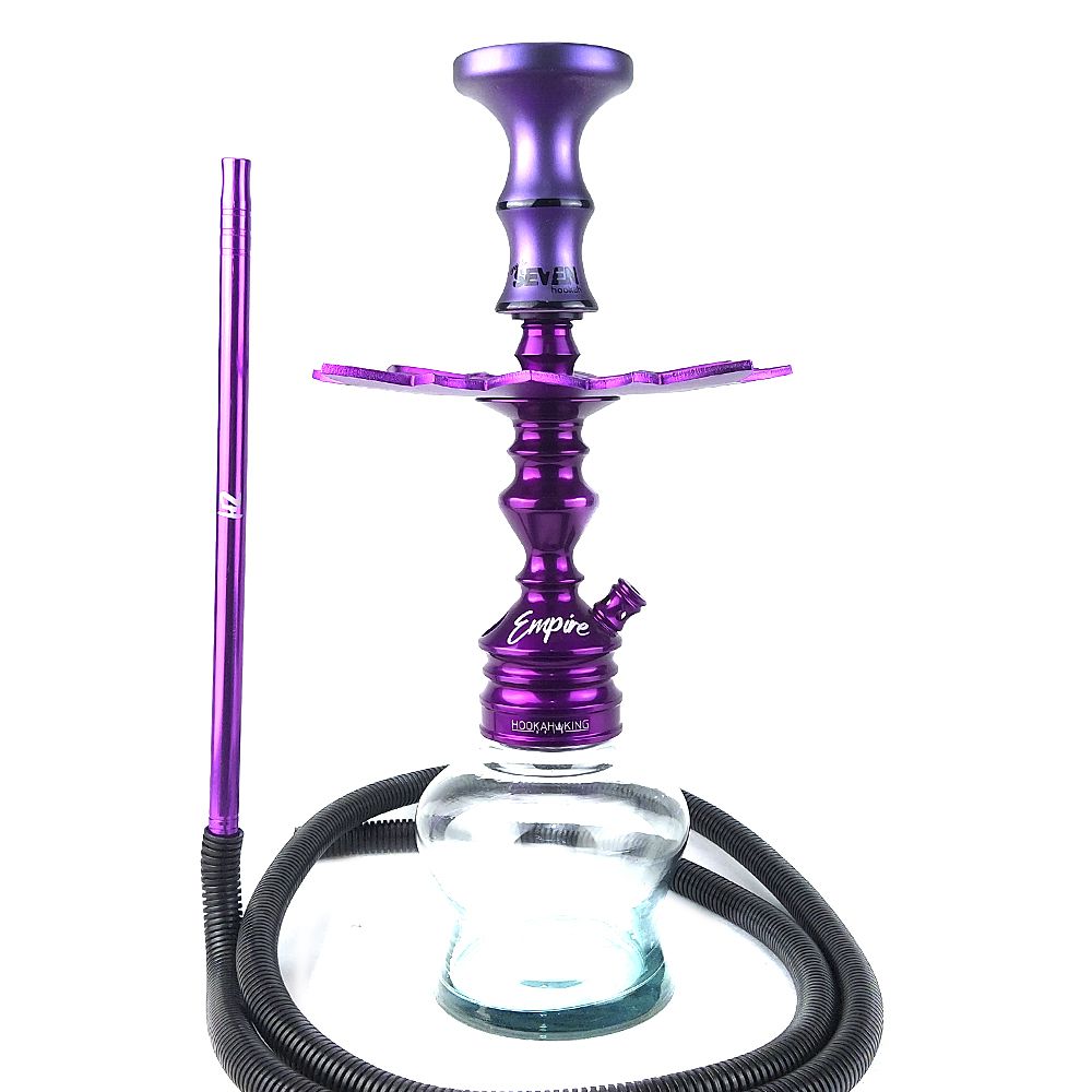 Kit Narguile Completo King Empire - Roxo KIT654 - Zagabria Hookah
