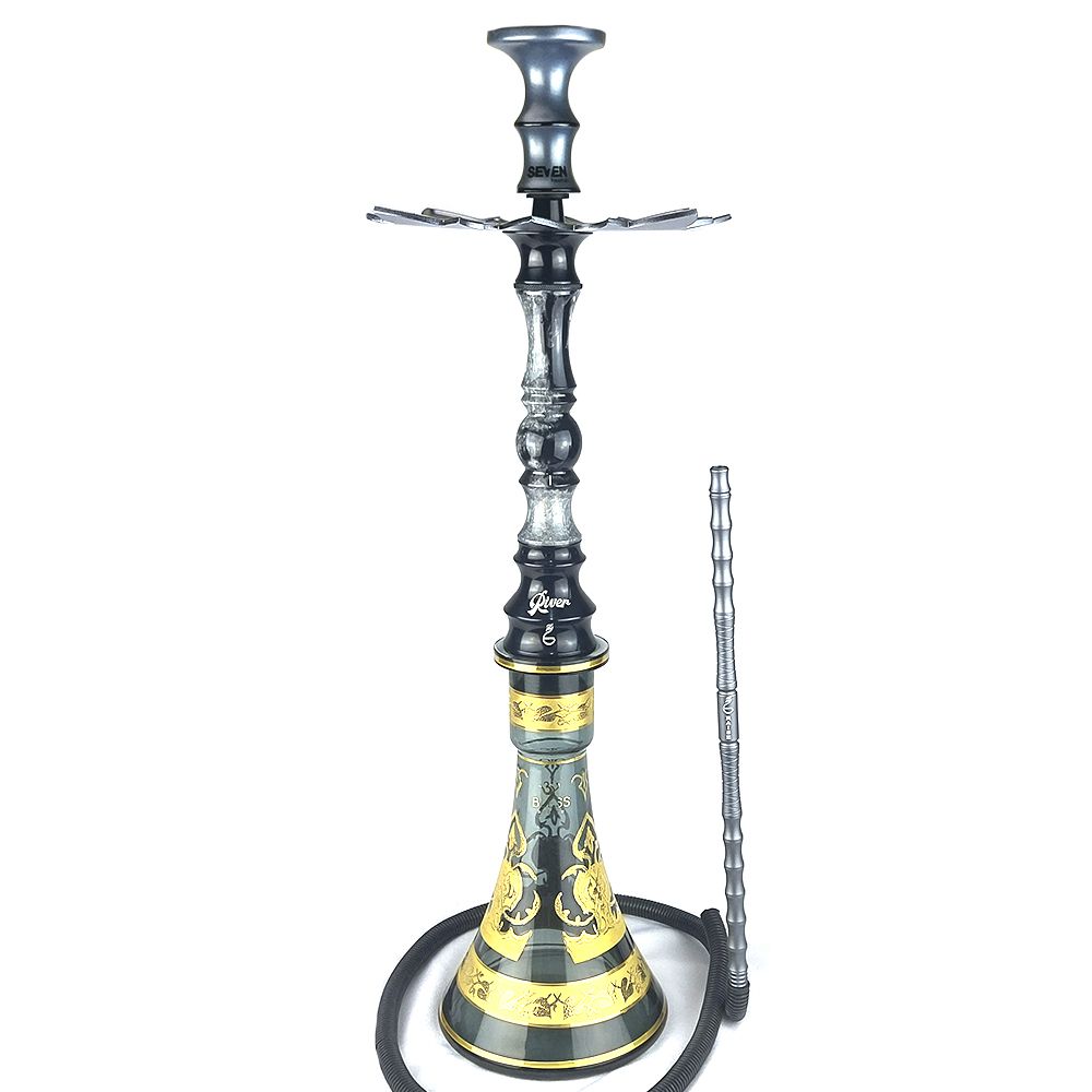 Kit Narguile Completo Zenith River - Cinza KIT663 - Zagabria