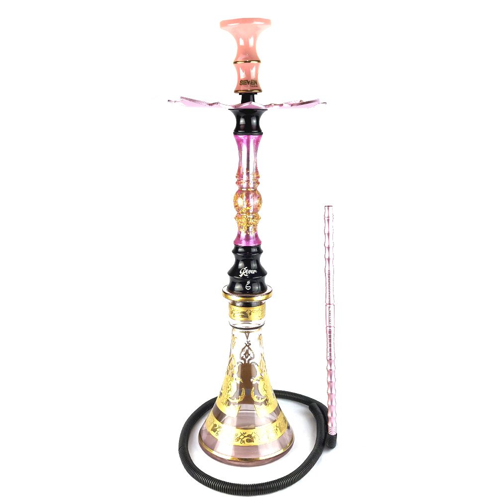 Kit Narguile Completo Zenith River - Rosa KIT659 - Zagabria Hookah