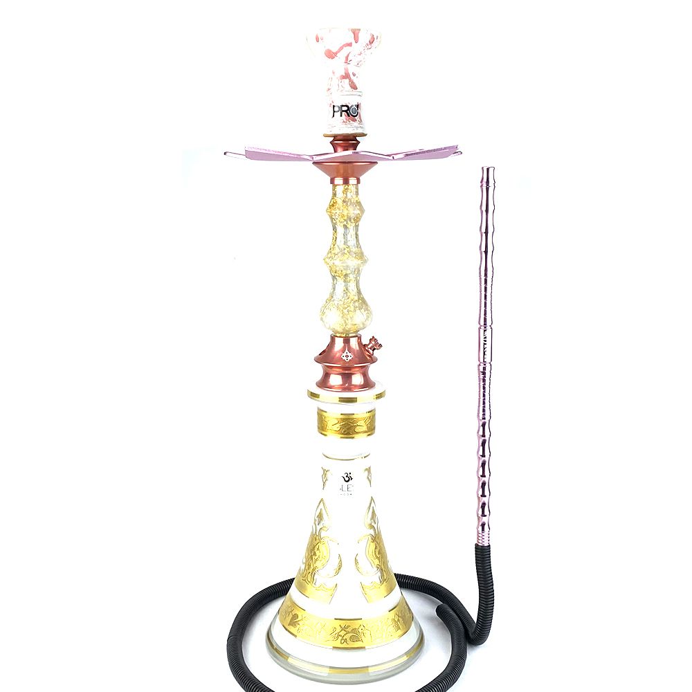 Kit Narguile Completo Amazon Pride Cartier - Rosê/Pearl White Gold