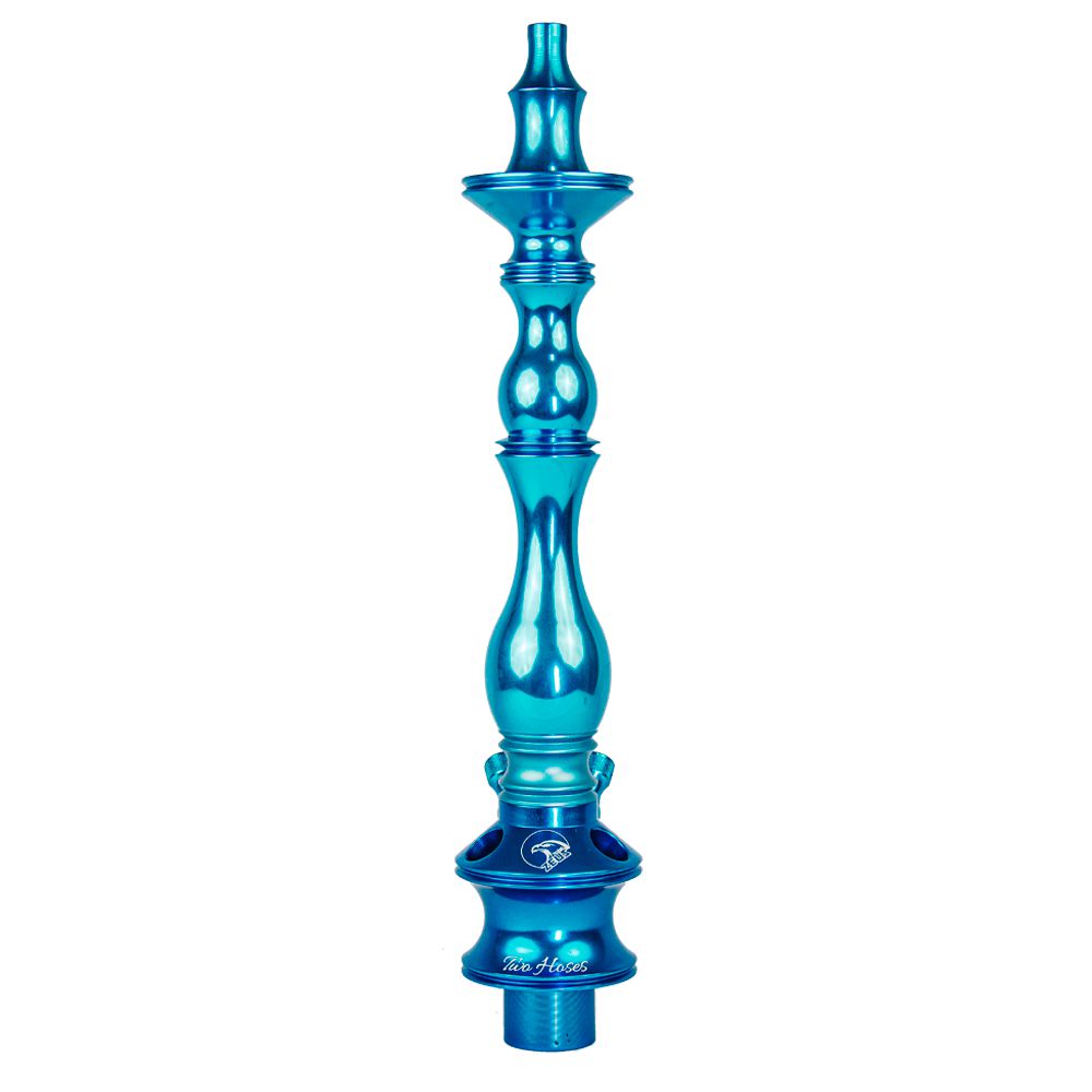 Stem Narguile Zeus Two Hoses - Azul Claro - Zagabria Hookah