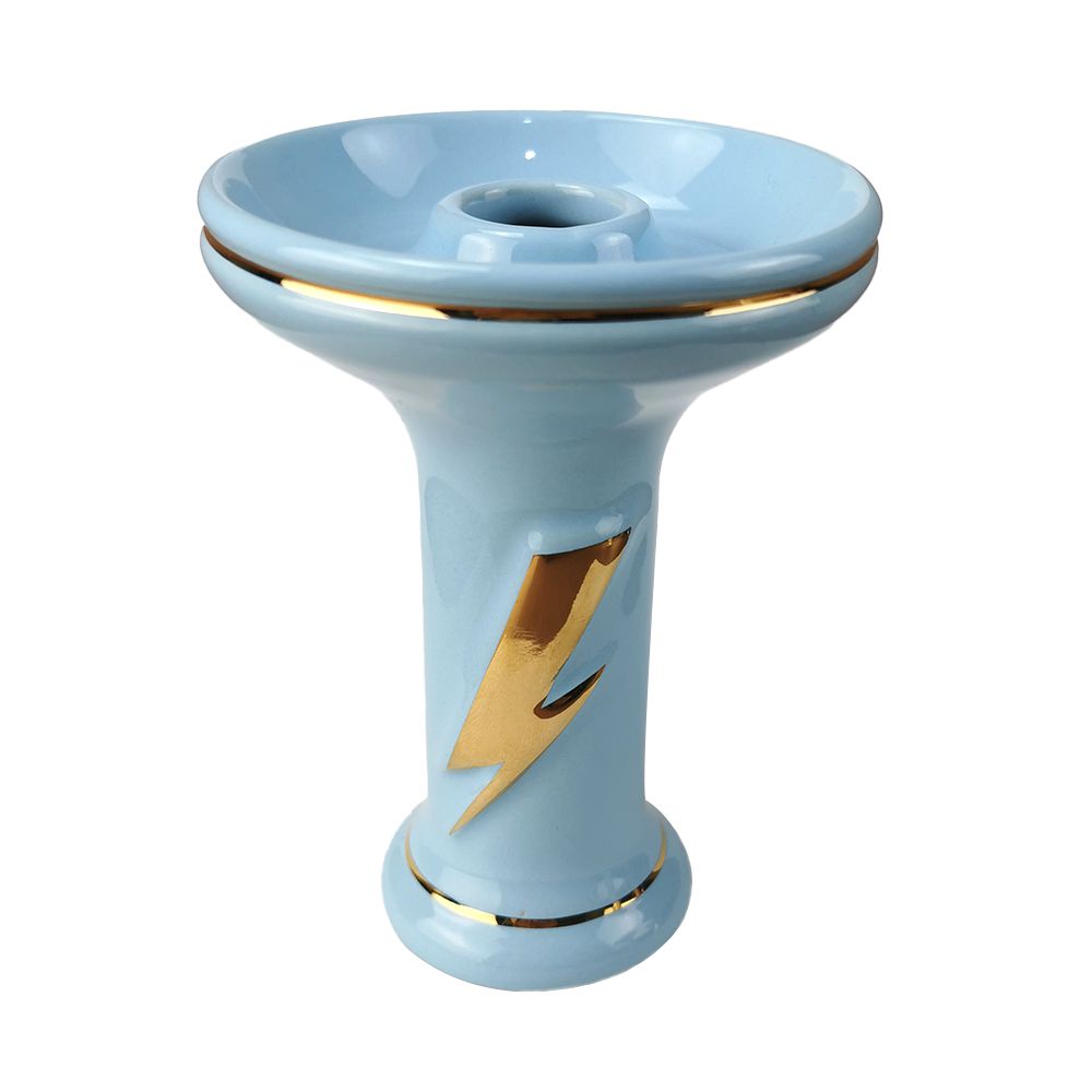 Rosh Ziggy Flash Gold - Azul Bebê - Zagabria Hookah - Narguile