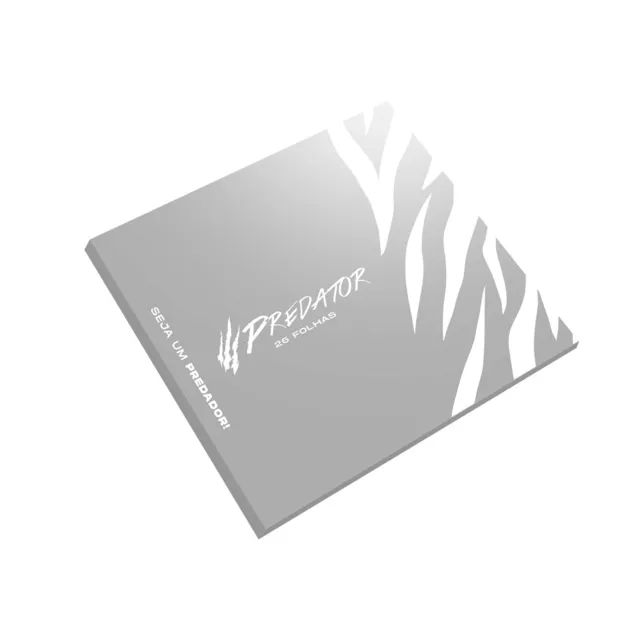Papel Aluminio Predator Foil 26 Folhas (Resista) - Zagabria Hookah
