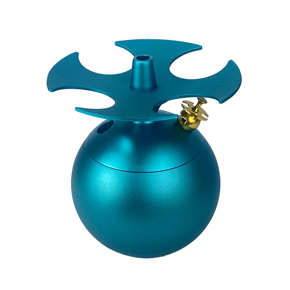 Narguile LittleSorr 4 Furos Lote 8 - Turquoise Matte - Zagabria