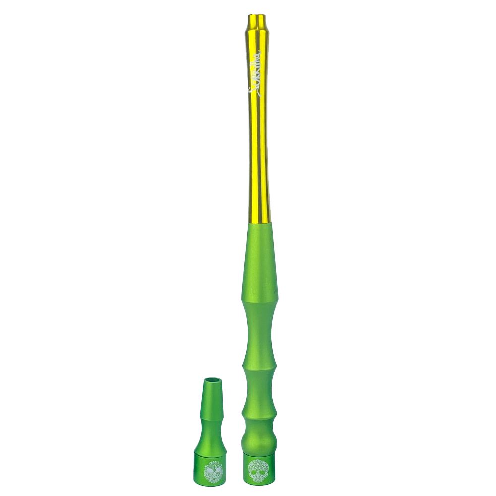 Narguile LittleSorr 4 Furos Lote 8 - Green Light Matte - Zagabria