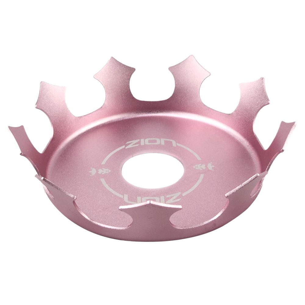 Prato Zion Hookah Coroa P 16cm - Rose - Zagabria Hookah - Narguile