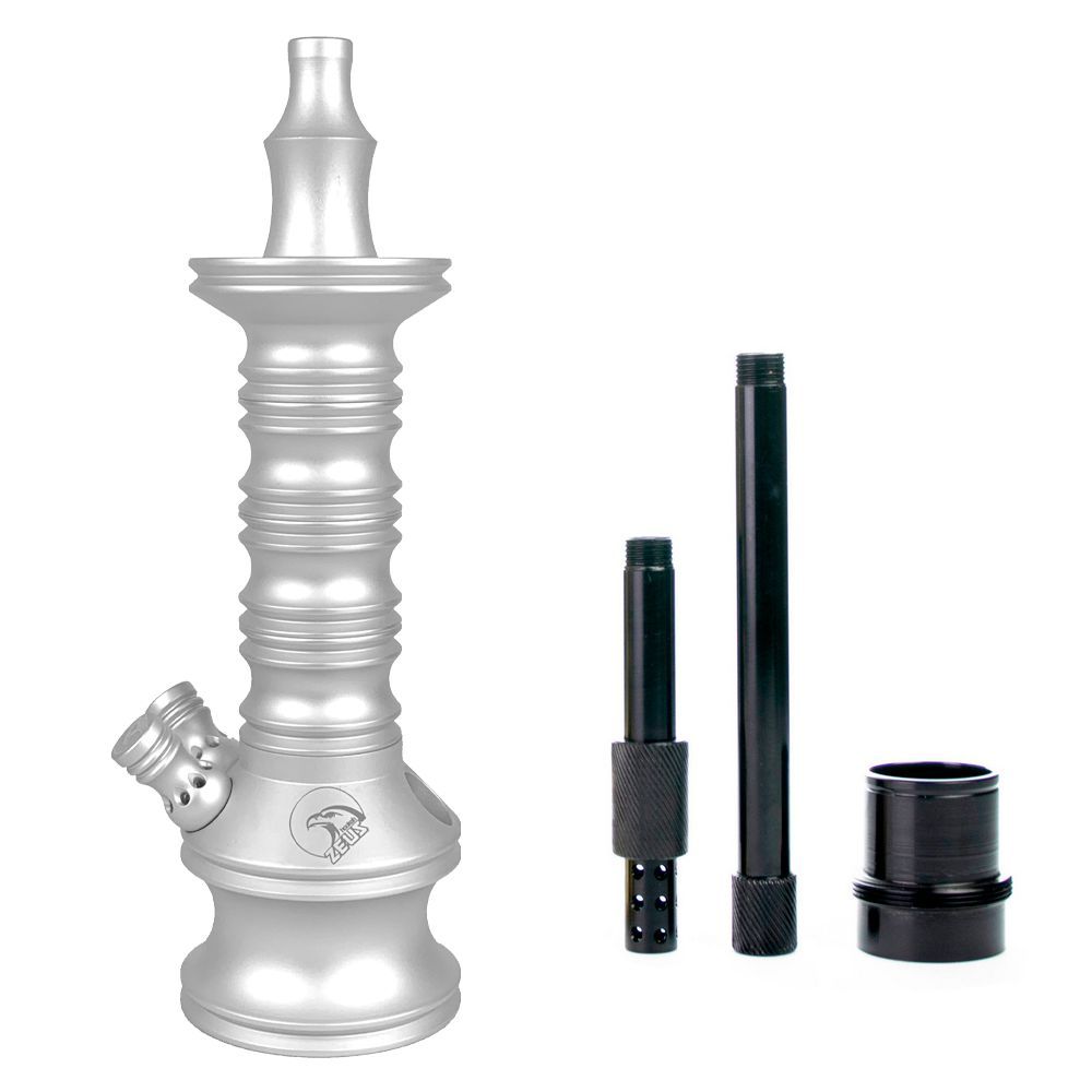 Stem Narguile Zeus Smart 2 Respiros - Branco Gelo - Zagabria