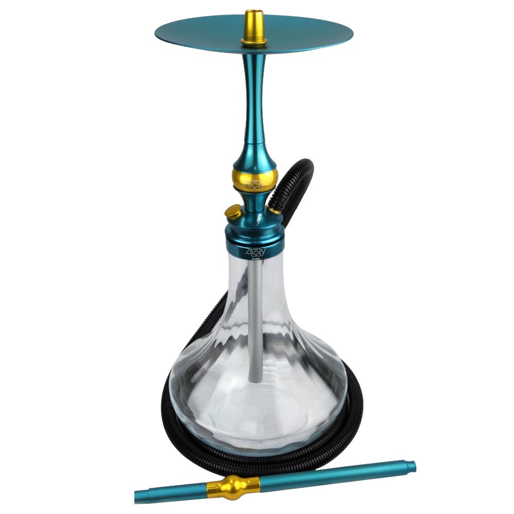 Narguile Ziggy Flash - Turquesa - Zagabria Hookah - Narguile