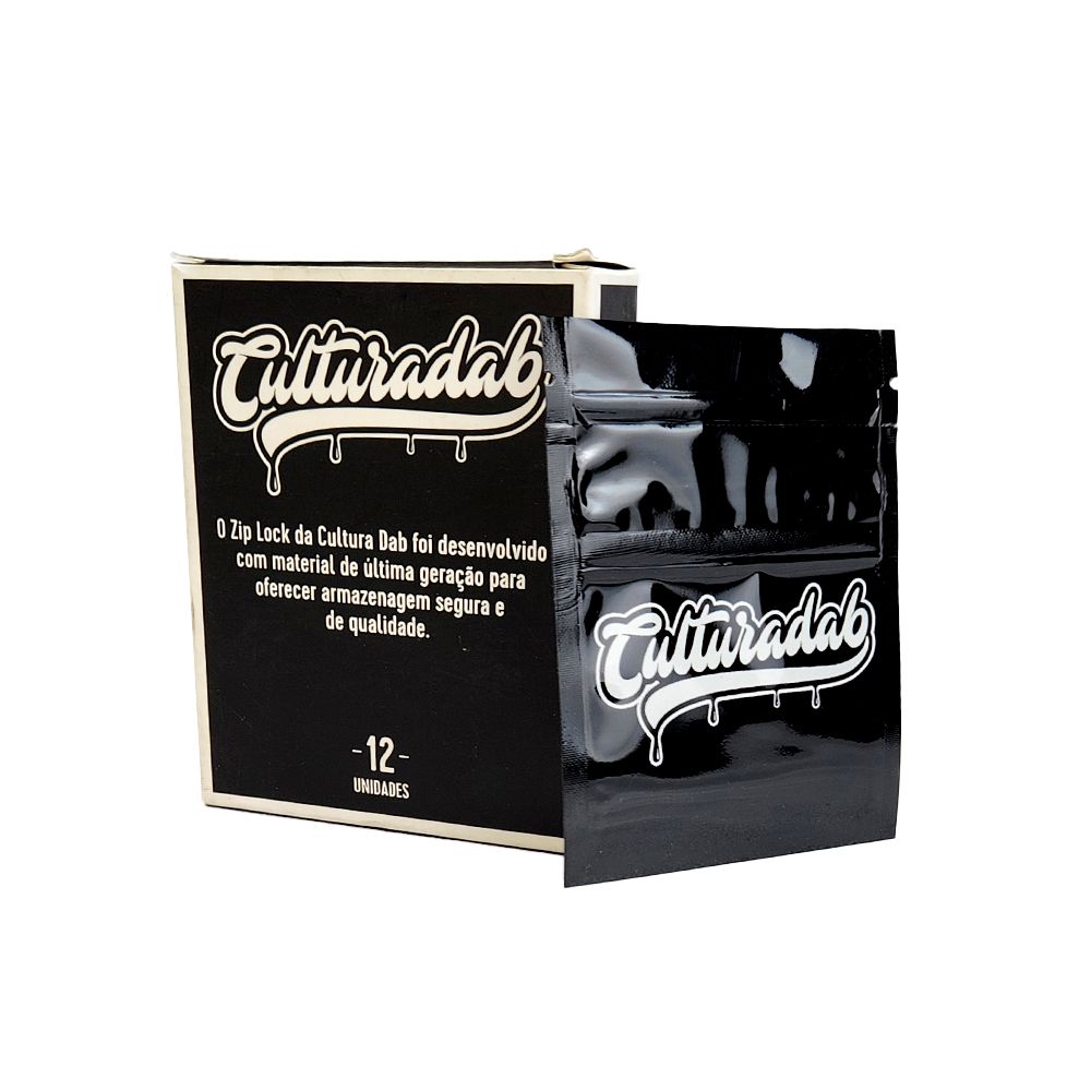 Box Zip Lock Cultura DAB (CX/12un) - Zagabria Hookah - Narguile