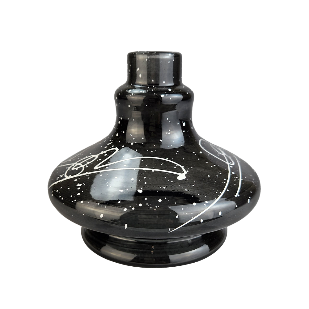Vaso ZH Mini New Aladim 2 Abstrato - Preto/Branco - Zagabria
