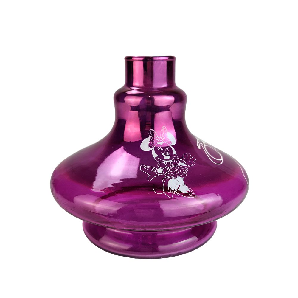 Vaso ZH Mini New Aladim 2 Heróis - Minnie Rosa - Zagabria Hookah