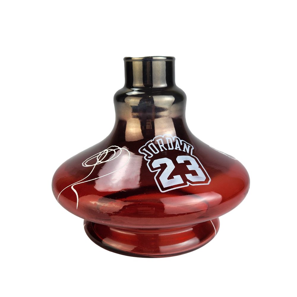 Vaso ZH Mini New Aladim 2 Heróis - Michael Jordan Preto/Vermelho