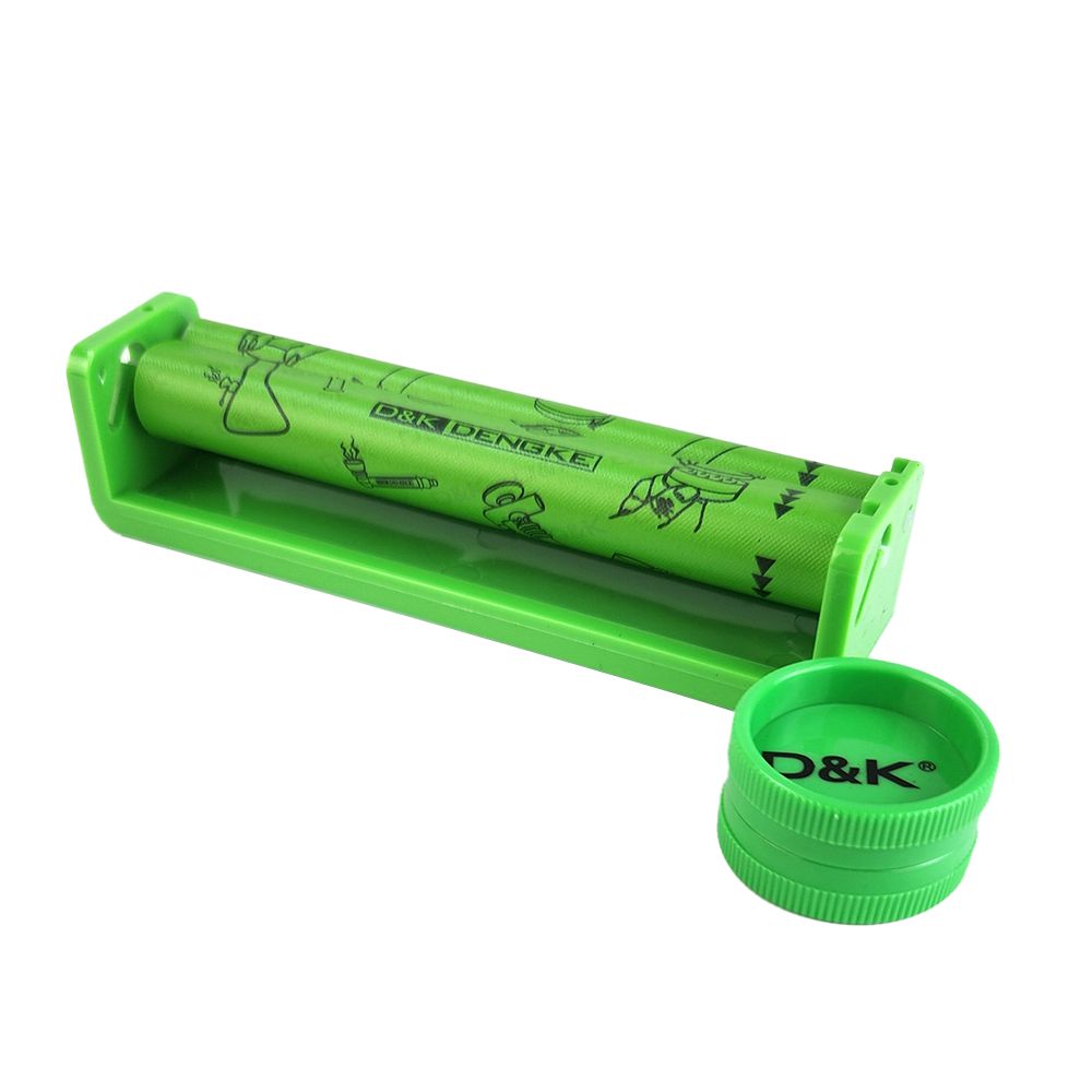 Bolador DK 110mm + Mini Dichavador DK - Verde - Zagabria Hookah