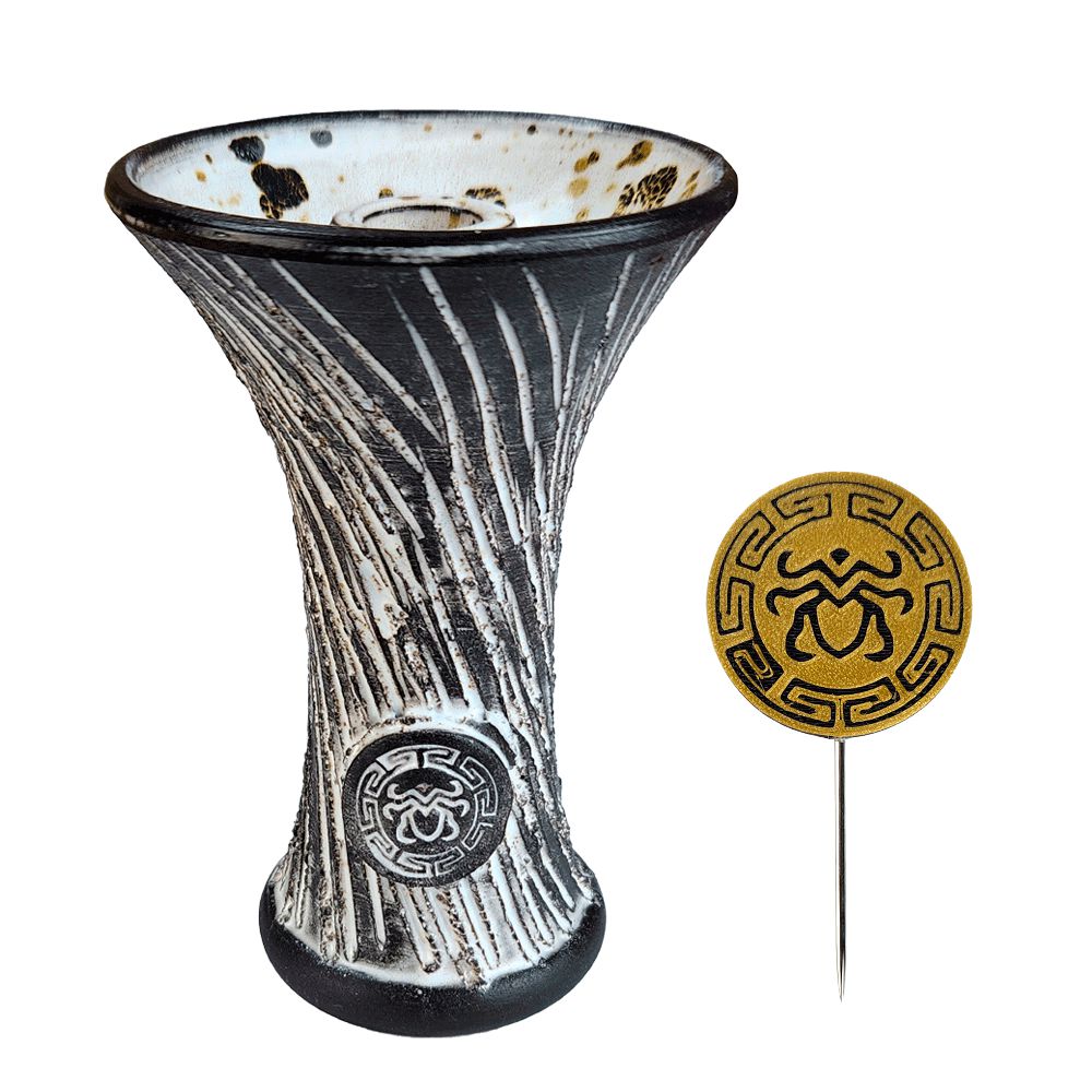 Rosh Medusa Kronos - Branco - Zagabria Hookah - Narguile, Arguile