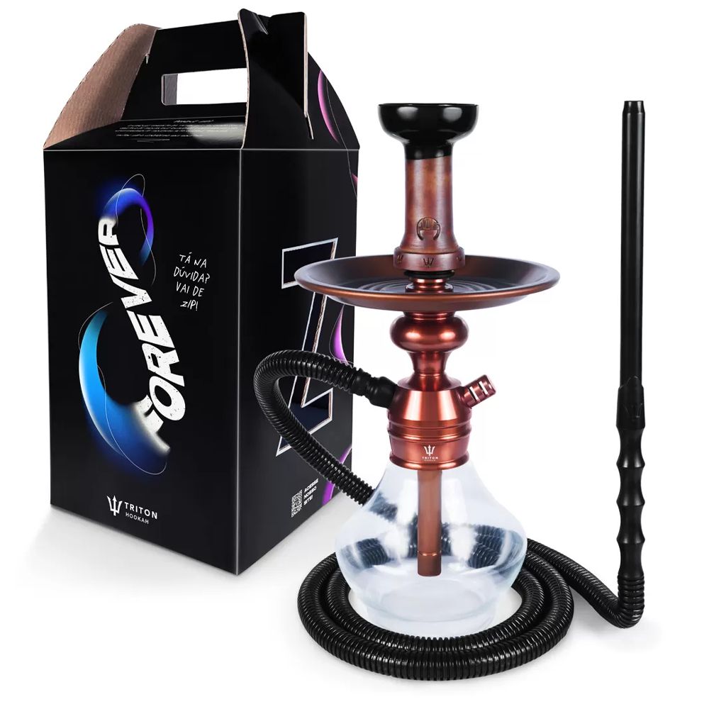 Narguile Completo Triton Forever - Bronze - Zagabria Hookah