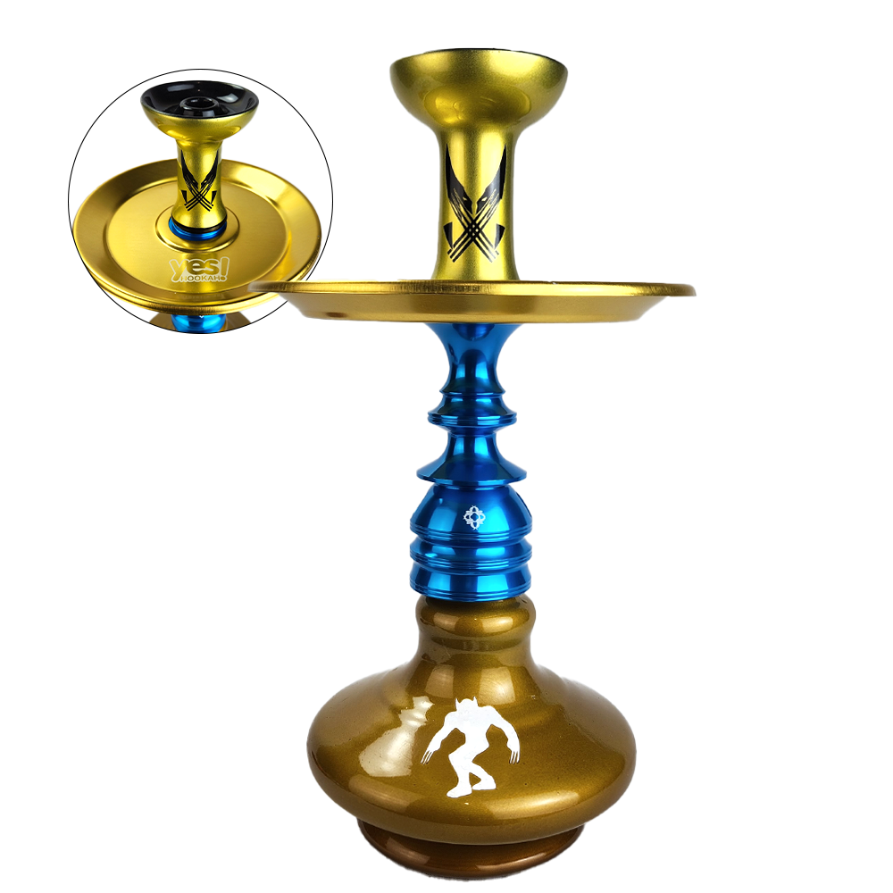 Kit Narguile Completo Amazon Hookah Kombat - Wolwerine - Zagabria