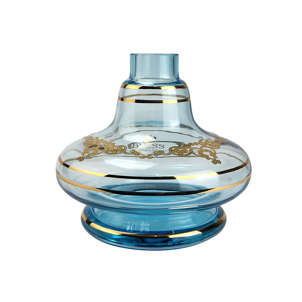 Vaso Bless New Mini Lamp - Azul Claro - Zagabria Hookah - Narguile