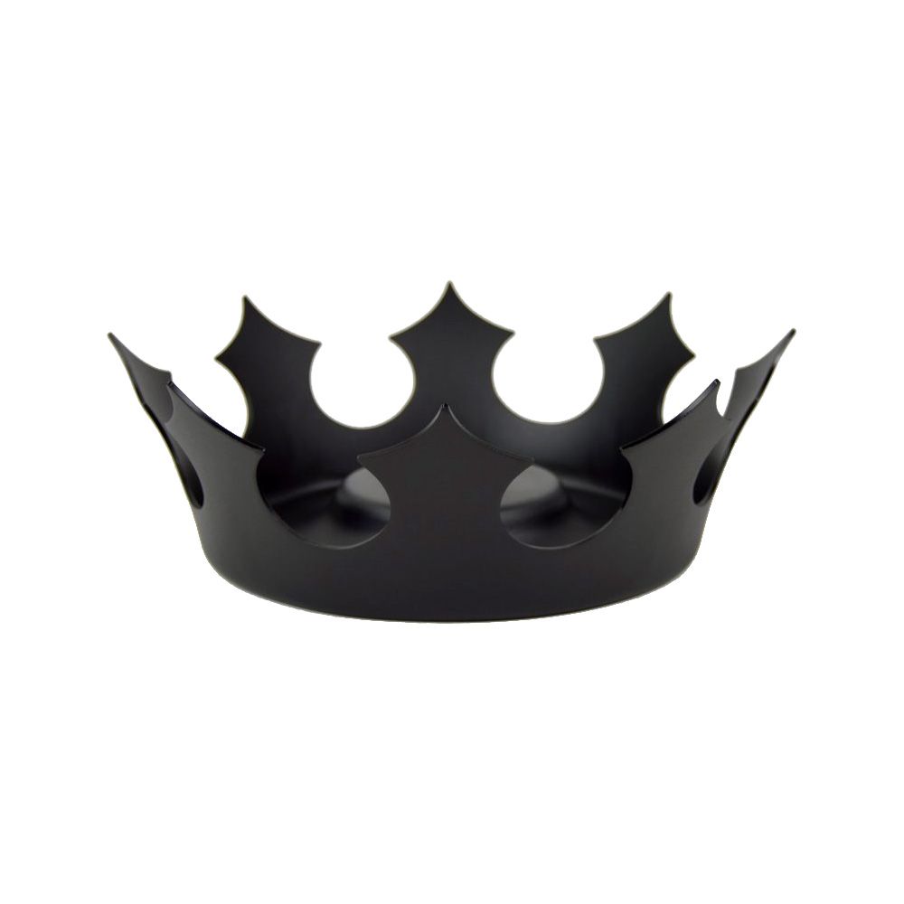 Prato Regal Hookah Crown Tray Black - Zagabria Hookah - Narguile