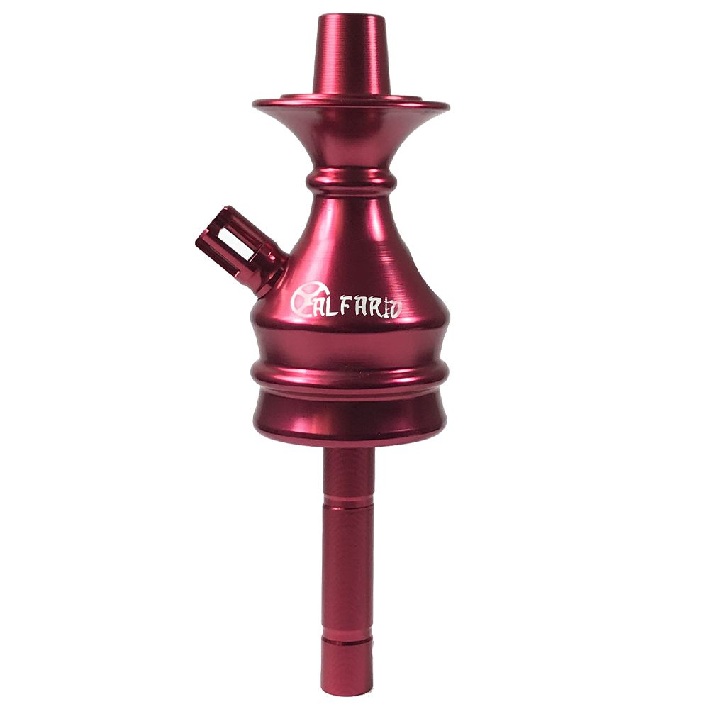 Stem Narguile Al Farid Top - Vermelho - Zagabria Hookah - Narguile