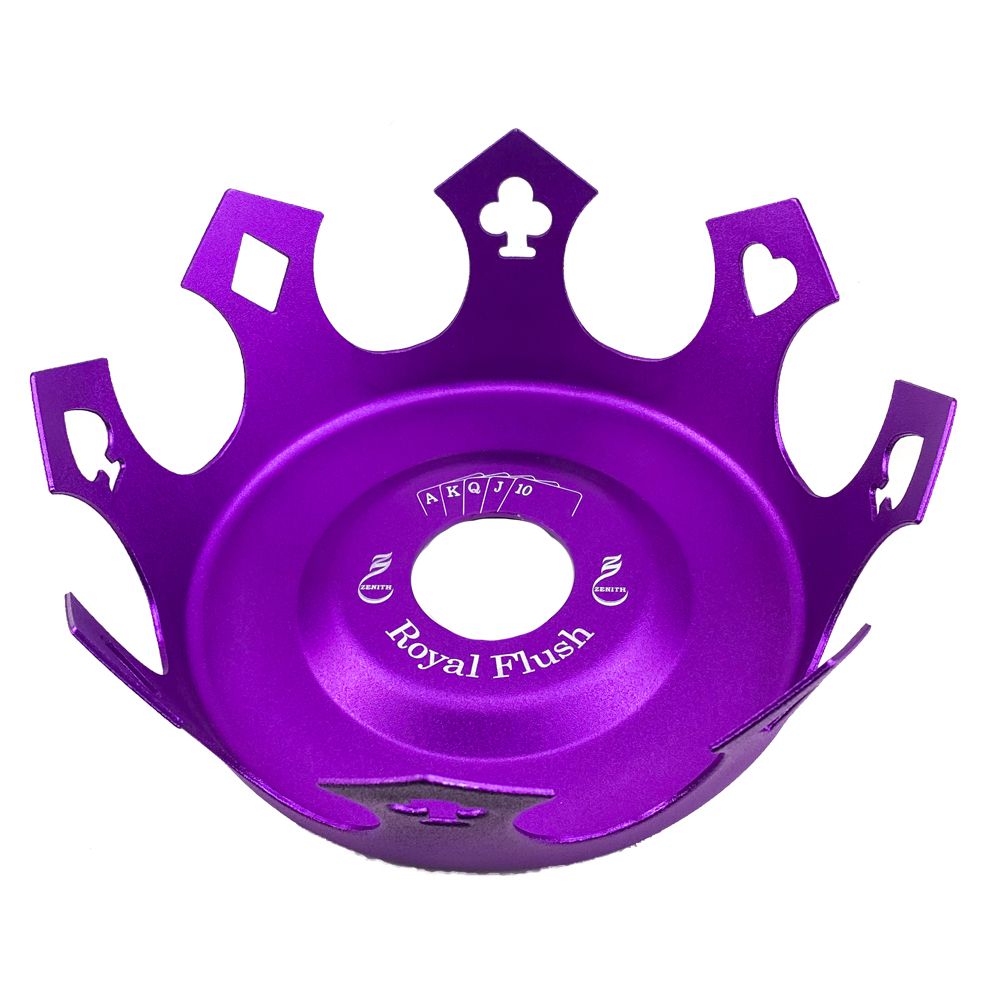 Prato Zenith Coroa Royal Flush - Roxo - Zagabria Hookah - Narguile