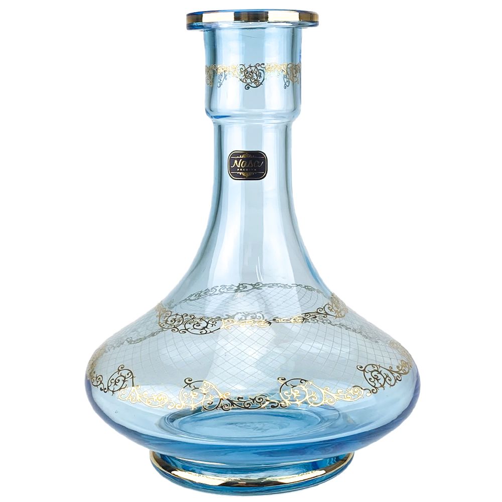 Vaso Nasa Turk Genie 30CM NA09 - Azul - Zagabria Hookah - Narguile