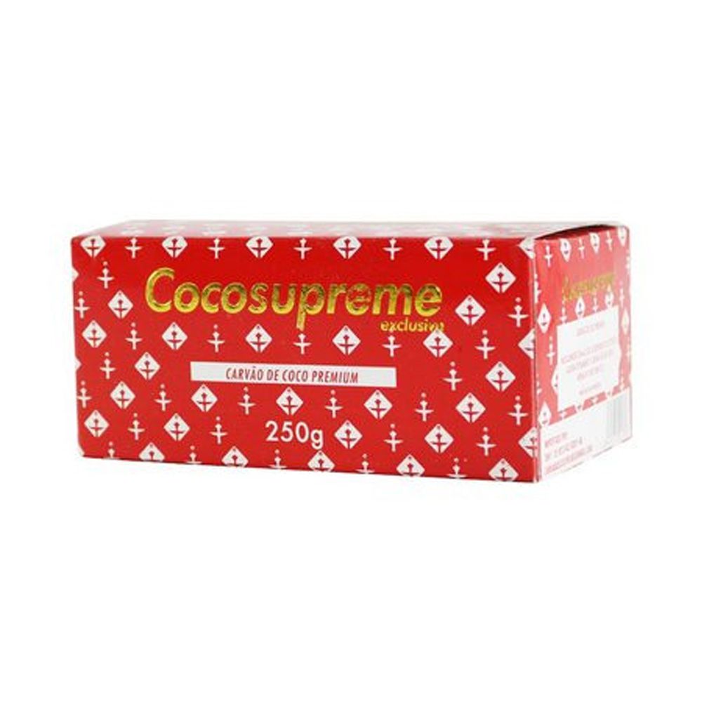 Carvão Coco Supreme 250g - Zagabria Hookah - Narguile, Arguile