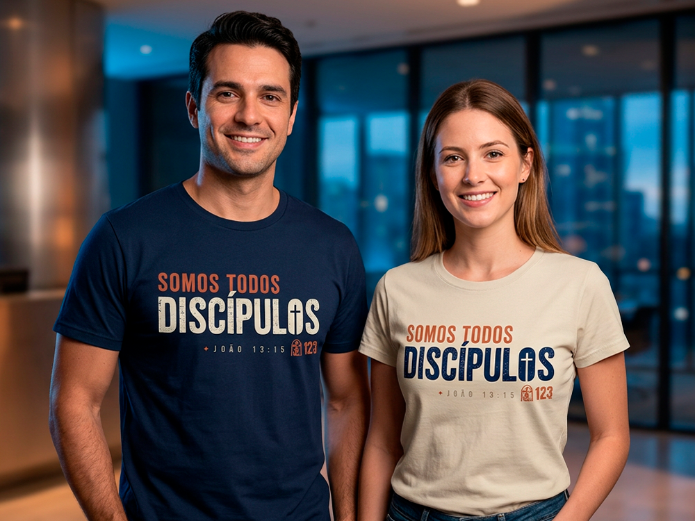 Adesivos comemorativos Somos Todos Discípulos