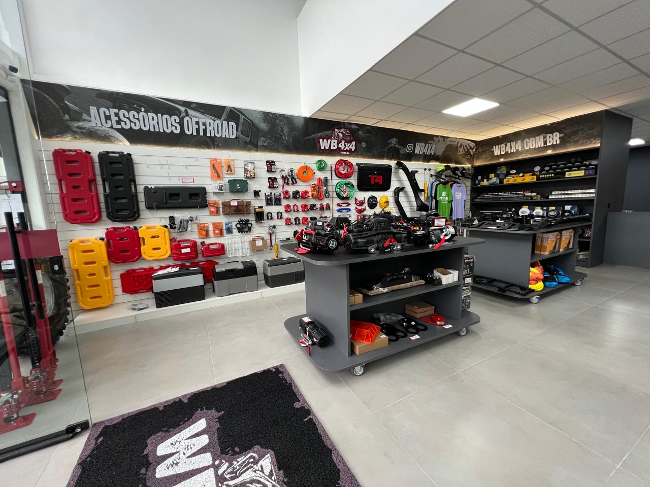 Interior da loja WB4x4