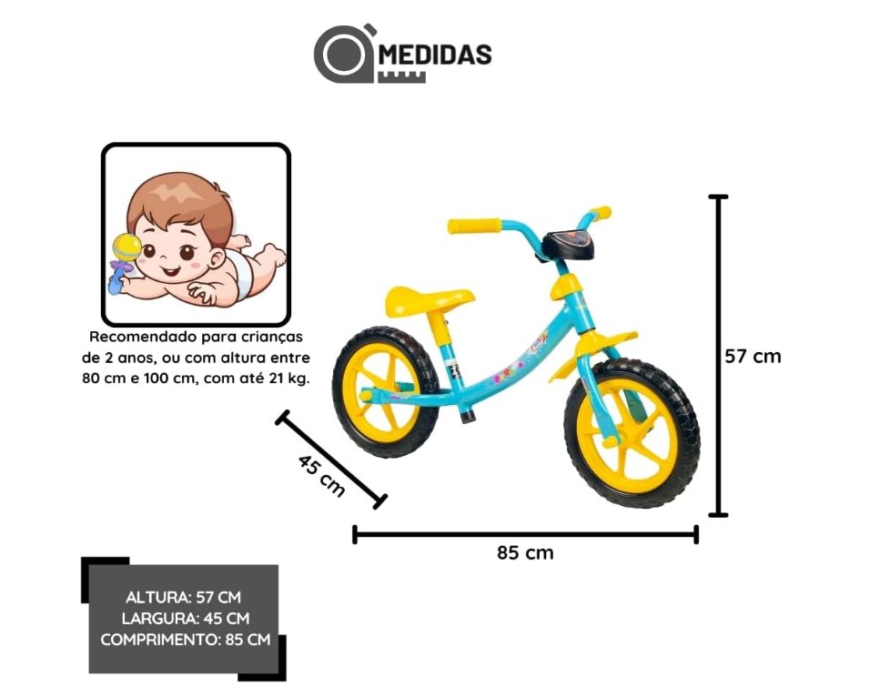 Bicicleta de Equilíbrio Verden Push Balance
