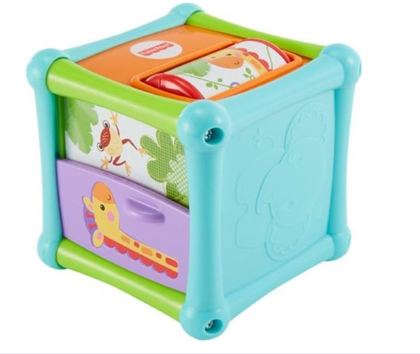 Mattel Fisher Price - Cubo Animaizinhos Divertidos