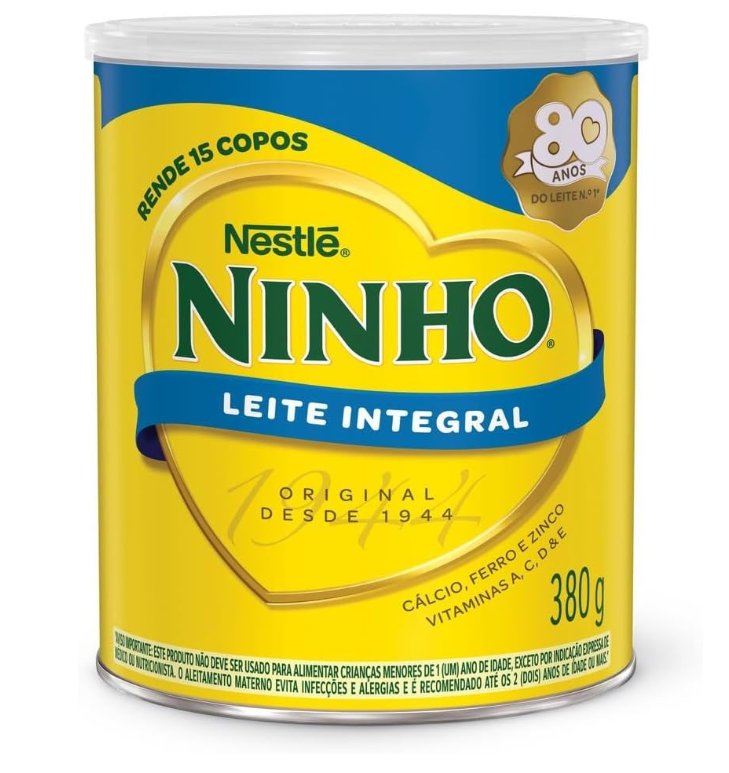 Ninho - Leite em Pó, Integral, 380g