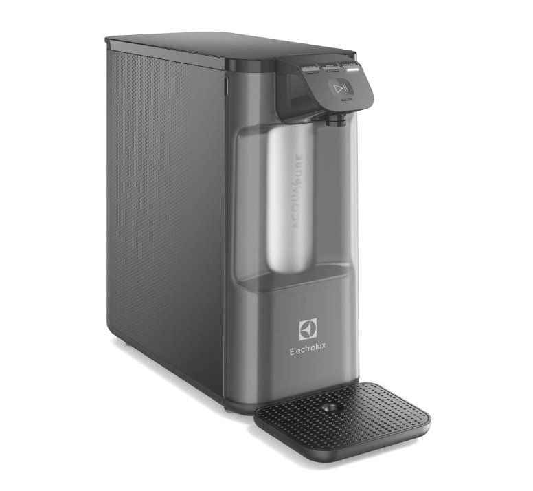 Purificador de Água Electrolux Compacto Pure 4x Cinza Bivolt Pe12g