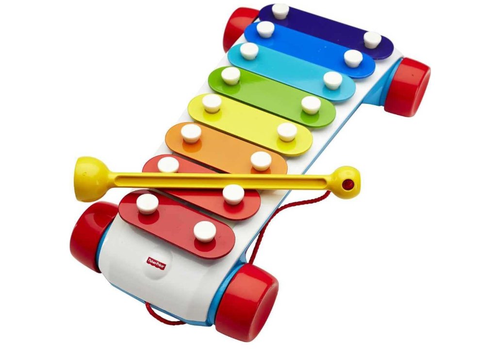 Xilofone, Fisher Price, Mattel, Tamanho Único