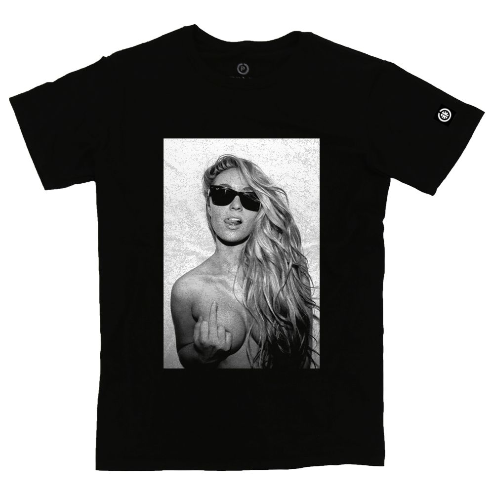 Camiseta Sexy Brown Stoned Stoned Moda masculina e feminina sustentavel