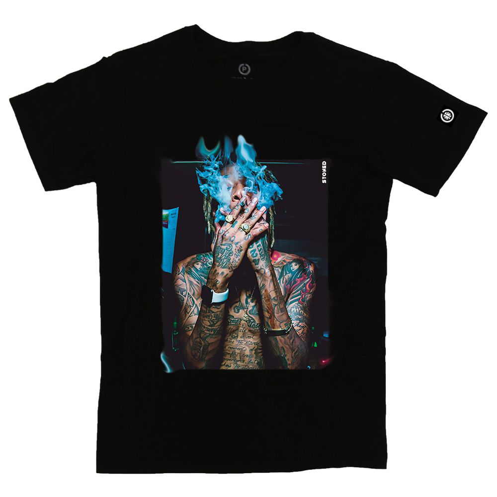 Camiseta Wiz Khalifa Smoke - Stoned - Stoned - Moda masculina e feminina  sustentável