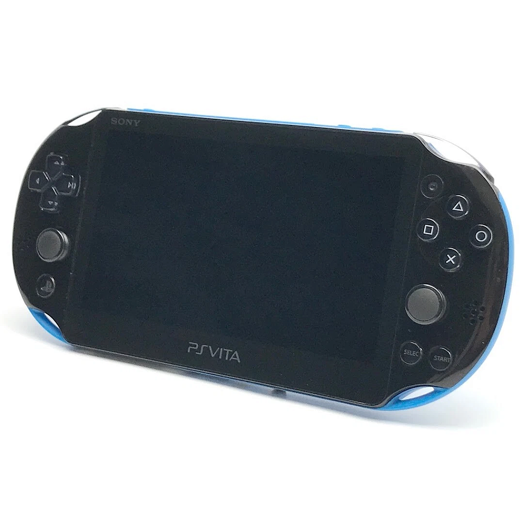 ony PS Vita PCH-2000 Slim Azul/Preto — Original + 64GB + Jogos