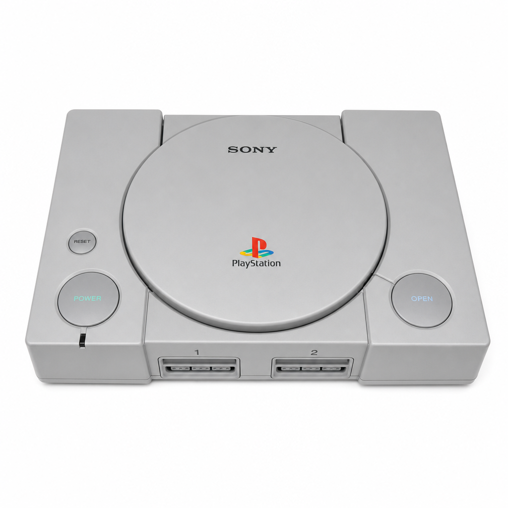 Sony PlayStation 1 SCPH-7000 Cinza — NTSC-J + Controle JP - Digão